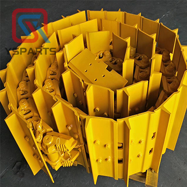 CAT D6R track group bulldozer track shoe assembly