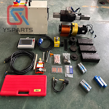 Automatic Multi-Function Portable Cylindrical Processing Machine Shaft End Lathe Thread Cutting Portable Journal Lathe Machine